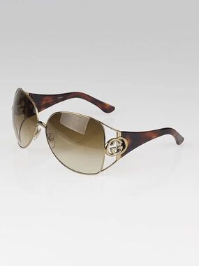Vintage Oversized, Gucci Women’s Sunglasses in Brown Gradient